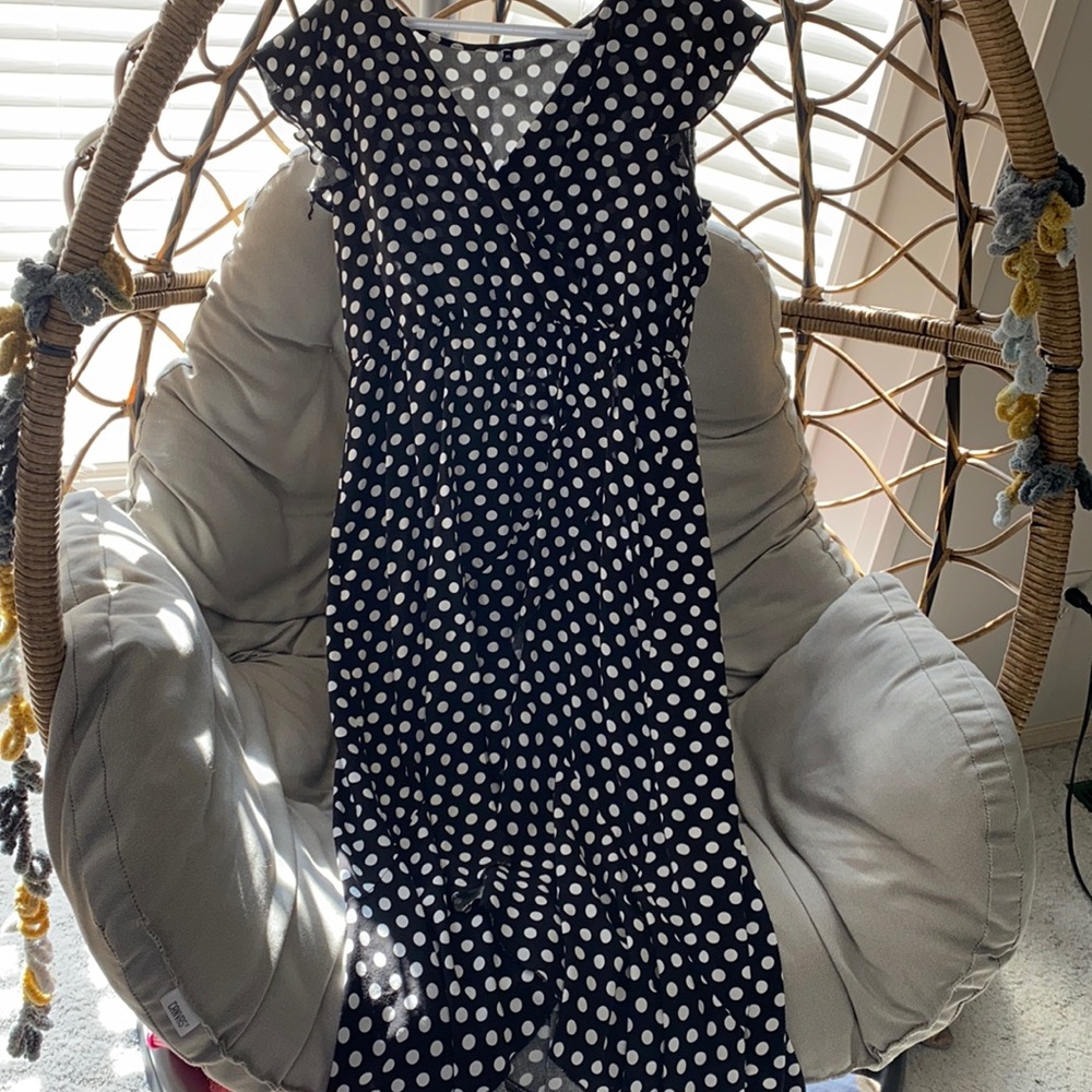 Polka dot dress (XL) fits (L)